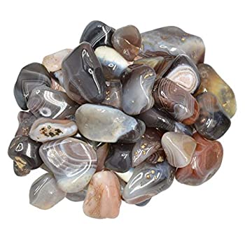 【中古】【輸入品・未使用】Hypnotic Gems 材質：希少なアフリカのタンブルストーンの詰め合わせ - 工芸品、レイキ、クリスタルヒーリングなどのためのバルク研磨宝石のロッ