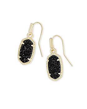 【中古】【輸入品・未使用】Kendra Scott Lee イヤリング ゴールド/ブラック ドゥルージー フリーサイズ|スカイマーケットプラス