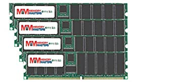 【中古】【輸入品・未使用】MemoryMasters 4GB 4X 1GB DDR PC3200 4 GB PC 3200 400 低密度 デスクトップメモリ RAM デュアルキット