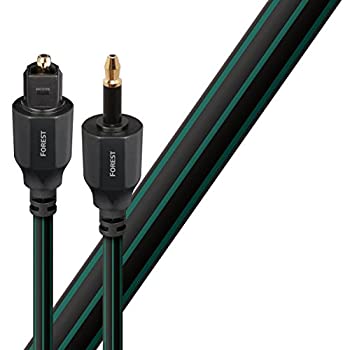 【中古】【インポート品・未当て嵌める】AudioQuest Forest OptiLink 1.5m (5フート) 盛りだくさんから3.5粍 光オーディオ有線テレビ