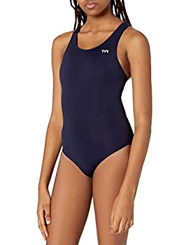 【中古】【インポート品・未当てはめる】(Size 34, Navy) - TYR SPORT Women\u0027s Durafast Elite Solid Maxfit Swimsuit