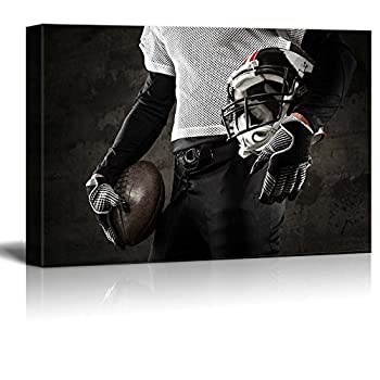 【中古】【輸入品・未使用】wall26???キャンバス印刷ウォールアート???American Football Uniform |モダン壁装飾/ホームデコレーションストレッチギャラリーキャンバ