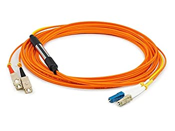 【中古】【インポート品・未当て嵌める】ADDON 2M LC (MALE) TO SC (MALE) ORANGE OM1 \u0026 os1 DUPLEX LSZH MODE CONDITIONING (