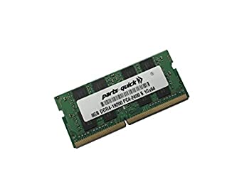 【中古】【輸入品・未使用】parts-quick 15 InspironはDell用8ギガバイトメモリモジュール（7567）DDR4 2rx8 SODIMM 2400MHzラム