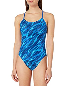 【中古】【インポート品・未当て嵌める】TYR レディース ロバート・エドワード・リー基準打数 カットアウトフィット 24 青碧