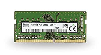 【中古】【輸入品・未使用】Adamanta 8GB (1x8GB) HP 認定 Hynix ノートパソコンメモリ アップグレード HP Omen 15 DDR4 2666Mhz PC4-21300 SODIMM 2Rx8 CL19 1.2v RAM DRAM|スカイマーケットプラス