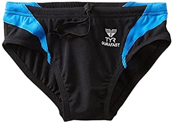 【中古】【輸入品・未使用】TYRスポーツBoys ' Alliance Durafast Splice Racer Swim Suit ブラック