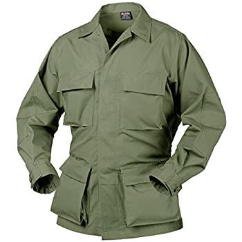 【中古】【輸入品・未使用】Helikon純正BDUシャツNycoリップストップオリーブ US サイズ: M カラー: グリーン