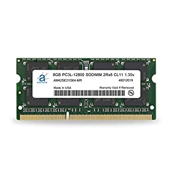 【中古】【輸入品・未使用】Adamanta 8GB (1x8GB) メモリアップグレード Dell Inspiron 5348 オールインワン デスクトップ DDR3L 1600Mhz PC3L-12800 SODIMM 2Rx8 CL11 1.35