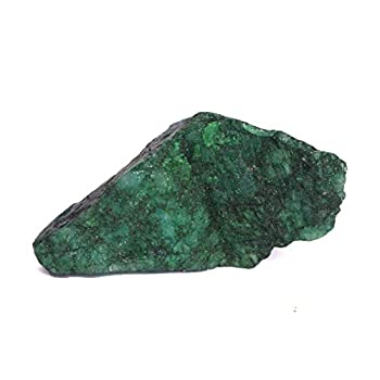 【中古】【インポート品・未当て嵌める】Gemhub A 最御前上等 緑であることエメラルド 352.50 カラット ヒーリングクリスタル 生まれながらエメラルドチャンク 撥ねのけるされていない大ざっぱルース石ころ