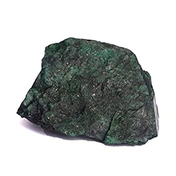 【中古】【インポート品・未当て嵌める】Gemhub A評点 生まれながら生大ざっぱ緑であることエメラルド 932.00カラット ヒーリングクリスタル 気が大きい エメラルド石ころ キャブ用