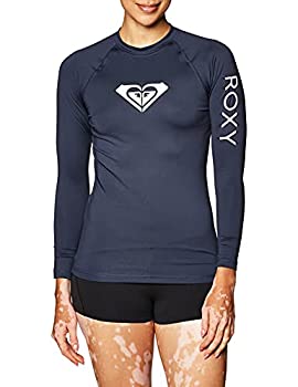 【中古】【輸入品・未使用】ROXY Junior's Whole Hearted Long Sleeve Rash Guard, Mood Indigo, M｜スカイマーケットプラス