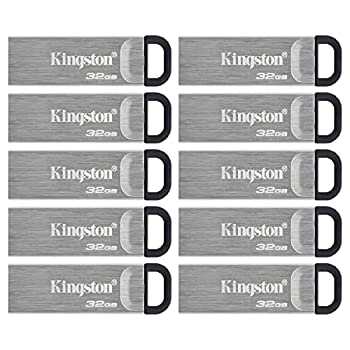 【中古】【輸入品・未使用】Kingston USB 3.2 Gen 1 DataTraveler Kyson - DTKN/32GB (10パック)｜スカイマーケットプラス