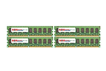 【中古】【輸入品・未使用】MemoryMasters 8GB (4x2GB) DDR2-667MHz PC2-5300 ECC UDIMM 2Rx8 1.8V バッファなしメモリー、ワークステーション用