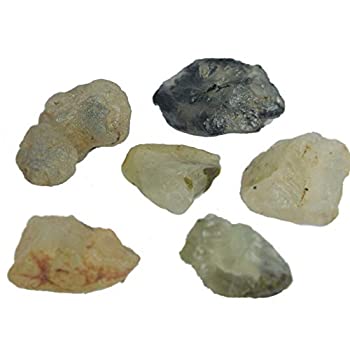 【中古】【インポート品・未当て嵌める】Gemhub 本物のグリーンプレナイトチャンク 81.50カラット 生まれながら 6個仕かける プレナイト爵 大ざっぱヒーリングクリスタル プレナイト爵 その他-キッチン用品・食器・調理器具
