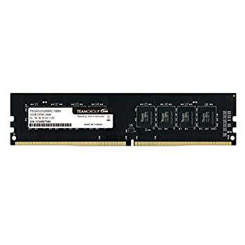 【中古】【輸入品・未使用】TEAMGROUP Elite DDR4 32GB シングル (1 x 32GB) 2666MHz (PC4-21300) CL19 アンバッファード 非ECC 1.2V UDIMM 288 ピン PC コンピューター デ