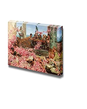 【中古】【輸入品・未使用】wall26 - ローレンス・アルマ・タデマ作ヘリオガバルスのバラ - キャンバスプリント ウォールアート 有名な絵画レプリカ - 40.64cm x 60.96cm