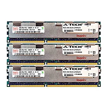 【中古】【輸入品・未使用】A-Tech Hynix 12GB キット 3X 4GB PC3-10600 1.5V HP ProLiant SL270S G8 500658-B21 DL170E G6 SL4540 G8 BL2X220C G6 BL2X220C G7 50003-06 1