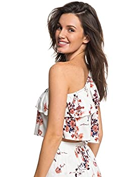【中古】【インポート品・未当てはめる】Roxy SHIRT レディース US 大いさ: X-Small 色合い: ベージュ
