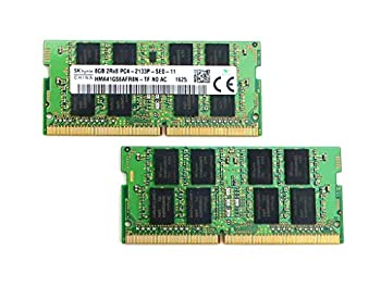 【中古】【輸入品・未使用】Hynix SK HYNIX HMA41GS6AFR8N 2X8GB DDR4 PC4-17000 2133MHZ 2RX8 ラップトップ メモリ キット 16GB