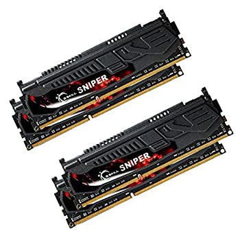 【中古】【輸入品・未使用】G.Skill F3-2400C11Q-16GSR (DDR3-2400 CL11 4GB×4)