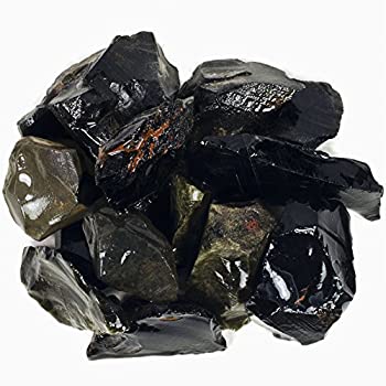 【中古】【輸入品・未使用】Hypnotic Gemsマテリアル: 5?lbsバルクRough Assorted Obsidian Stonesからメキシコ???Raw天然クリスタルをCabbing、カット、Lapidary、タン