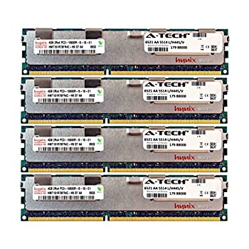 【中古】【インポート品・未当て嵌める】A-Tech Hynix 16GB 一揃いの道具 4X 4GB マイコン3-10600 1.5V HP ProLiant SL270S G8 500658-B21 DL170E G6 SL4540 G8 BL2X220C G6 BL2X220C G7 50003-06 1