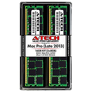 【中古】【輸入品・未使用】A-Tech | Mac Pro 2013後期 | ECC RDIMMモジュール\u0026キット。 (8GB x 2) | 16GB Kit AMZUS4-0000240