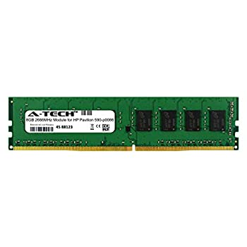 【中古】【輸入品・未使用】A-Tech 8GB モジュール HP Pavilion 590-p0086 デスクトップ & ワークステーション マザーボード対応 DDR4 2666Mhz メモリ RAM (ATMS311357A2581
