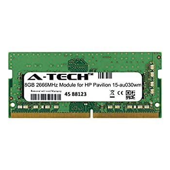 【中古】【輸入品・未使用】A-Tech 8GB モジュール HP Pavilion 15-au030wm ノートパソコン & ノートブック 互換性 DDR4 2666Mhz メモリー RAM (ATMS308289A25978X1)|スカイマーケットプラス