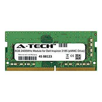 【中古】【輸入品・未使用】A-Tech 8GB モジュール Dell Inspiron 3185 (eMMC Drive) ノートパソコン & ノートブック対応 DDR4 2400Mhz メモリー RAM (ATMS277789A25827X1)｜スカイマーケットプラス