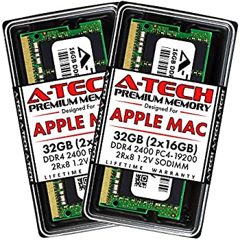 【中古】【輸入品・未使用】A-Tech 32GB (2x16GB) RAM Apple iMac 2017 (27インチ Retina 5K & 21.5インチ Retina 4K) | DDR4 2400MHz SODIMM PC4-19200 2Rx8 1.2V 260-Pin