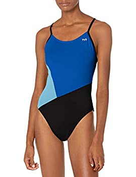 【中古】【インポート品・未当て嵌める】TYR レディース ソリッドスプライス ブロックカットアウトフィット 38