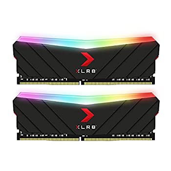 【中古】【輸入品・未使用】PNY 32GB (2x16GB) XLR8 Gaming Epic-X RGB DDR4 3200MHz デスクトップメモリ - (MD32GK2D4320016XRGB)