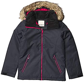 【中古】【輸入品・未使用】Roxy Kids Girl's American Pie Solid Snow Jacket (Big Kids) True Black SM (8 Big Kids)｜スカイマーケットプラス