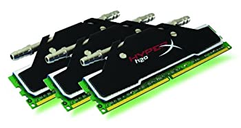 【中古】【輸入品・未使用】Kingston 6GB 2000MHz DDR3 Non-ECC CL9 DIMM (Kit of 3) XMP Water-cooled KHX2000C9AD3W1K3/6GX