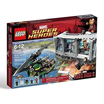 【中古】【インポート品・未当て嵌める】レゴ スーパーヒーローズ アイアンマン?:マリブのアパルトマン殴り込み 76007 おもちゃ-ブロック