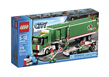 【中古】【インポート品・未当て嵌める】レゴシティ☆ 60025 Grand Prix トラックトイセット 並行輸入品