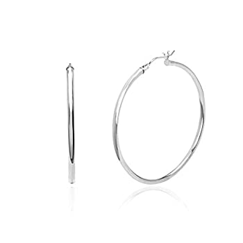 【中古】【輸入品・未使用】Honolulu Jewelry Company 14Kゴールドフープピアス