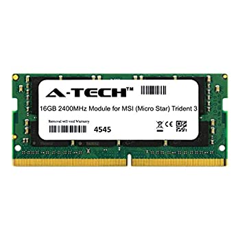 【中古】【輸入品・未使用】A-Tech 16GB モジュール MSI (Micro Star) トライデント 3 ノートパソコン & ノートブック 互換性 DDR4 2400Mhz メモリー RAM (ATMS367811A25831