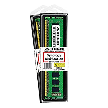 【中古】【インポート品・未当て嵌める】A-Tech 16GB 一揃いの道具 (2 x 8GB) Synology DiskStation DS3615xs NAS サーヴァー用 - DDR3 1600Mhz マイコン3-12800 ECC アンバッファード DIMM 記憶装置 ランダムアクセス記憶装置