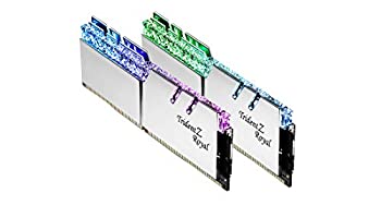 【中古】【インポート品・未当て嵌める】F4-3600C16D-32GTRSC [Trident Z Royal 32GB (16GBx2) DDR4 3600MHz (パソコン4-28800) CL16-19-19-39 1.35V Slv]