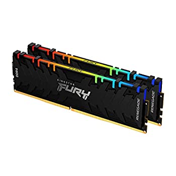 【中古】【輸入品・未使用】キングストン Kingston FURY デスクトップPC用メモリ DDR4 4600MT/秒 8GB×2枚 Kingston FURY Renegade レネゲード RGB CL19 KF446C19RBAK2/16 R