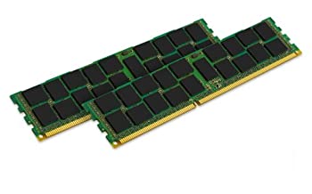 【中古】【輸入品・未使用】Kingston 8GB 1066MHz DDR3 ECC Reg w/Par CL7 DIMM (Kit of 2) Quad Rank, x8 w/Therm Sensor KVR1066D3Q8R7SK2/8G｜スカイマーケットプラス