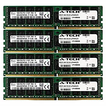 【中古】【インポート品・未当て嵌める】A-Tech Hynix 集積回路 DDR4 64GB 一揃いの道具 4 x 16GB 2Rx4 パソコン4-17000 Dell PowerEdge R730xd R730 R630 T630 R430 R530 C4130 SNP1R8CRC/16G A7910488 A7