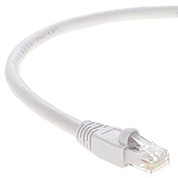 【中古】【インポート品・未当て嵌める】InstallerParts Ethernet有線テレビ CAT6A有線テレビ UTP（遮蔽物なし捻じれ有りの実） 25 Feet (10 Pack) 白いこと 18759
