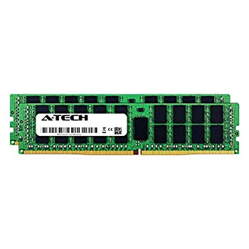 【中古】【インポート品・未当て嵌める】A-Tech 64GB 一揃いの道具 (2 x 32GB) HP ProLiant DL380 Gen9 G9用 - DDR4 マイコン4-19200 2400Mhz ECC Registered RDIMM 2Rx4 - サーヴァー記憶装置ランダムアクセス記憶装置 OEM 84