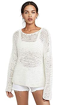 【中古】【インポート品・未当て嵌める】MIKOH レディース Mehetia 長袖編み物 US 大きさ: 1 色つや: 象牙色