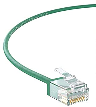【中古】【インポート品・未当てはめる】InstallerParts イーサネットケーブル CAT6A スーパースリムケーブル UTP 4フート (100本容器に並べる) 緑であること 専門的つづき物 10ギガ