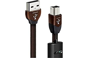 【中古】【インポート品・未当て嵌める】AudioQuest Coffee USB A-B 有線テレビ 黒いこと 1.5 M USB A USB B USB有線テレビ - USB有線テレビ (5フート USB A USB B 雄/雄 黒いこと シル